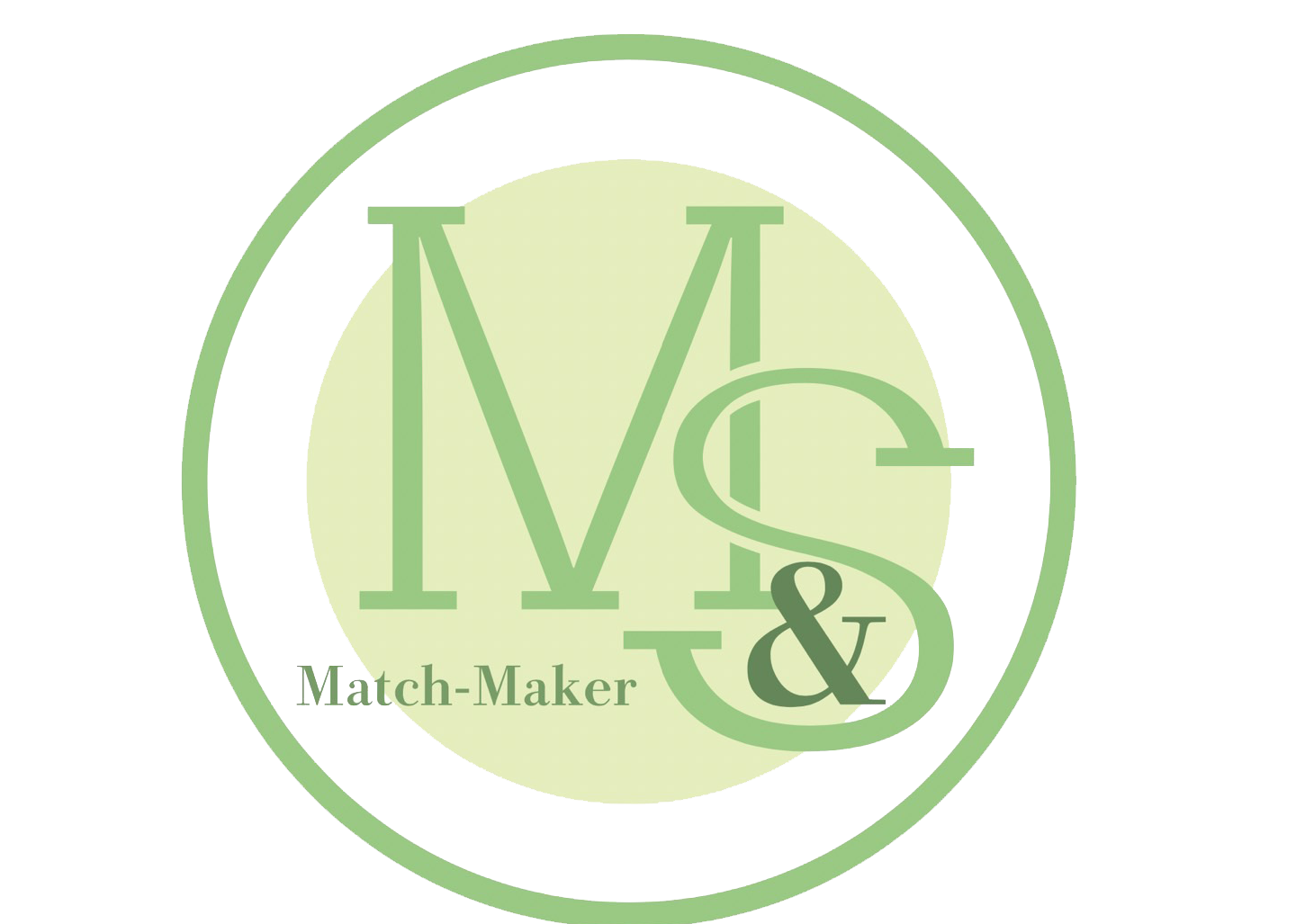 Match-maker. M&S のロゴ