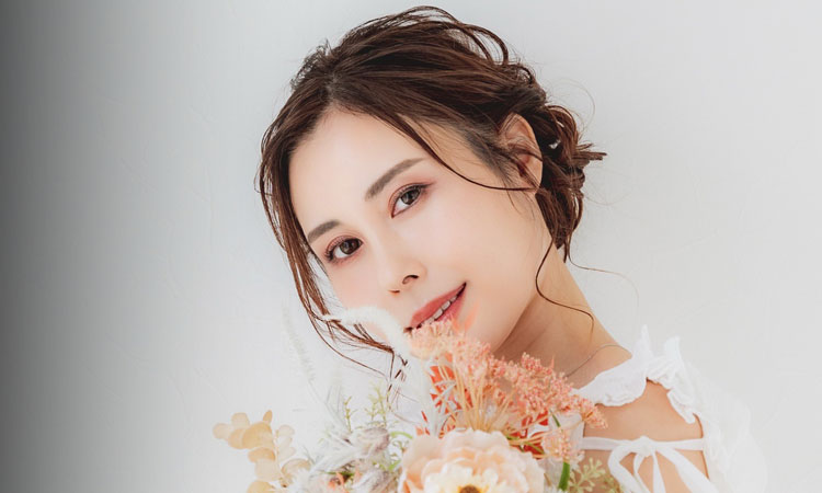 長岡藍里さんの左写真